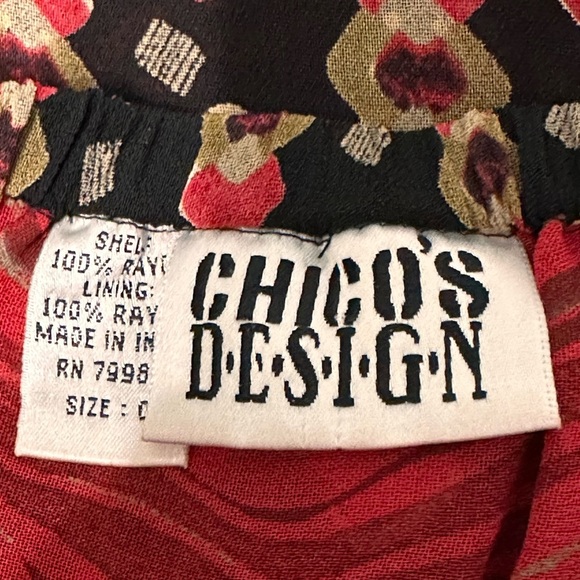 🛍️ Chico’s Design multicolor skirt. New condition. - Picture 9 of 10